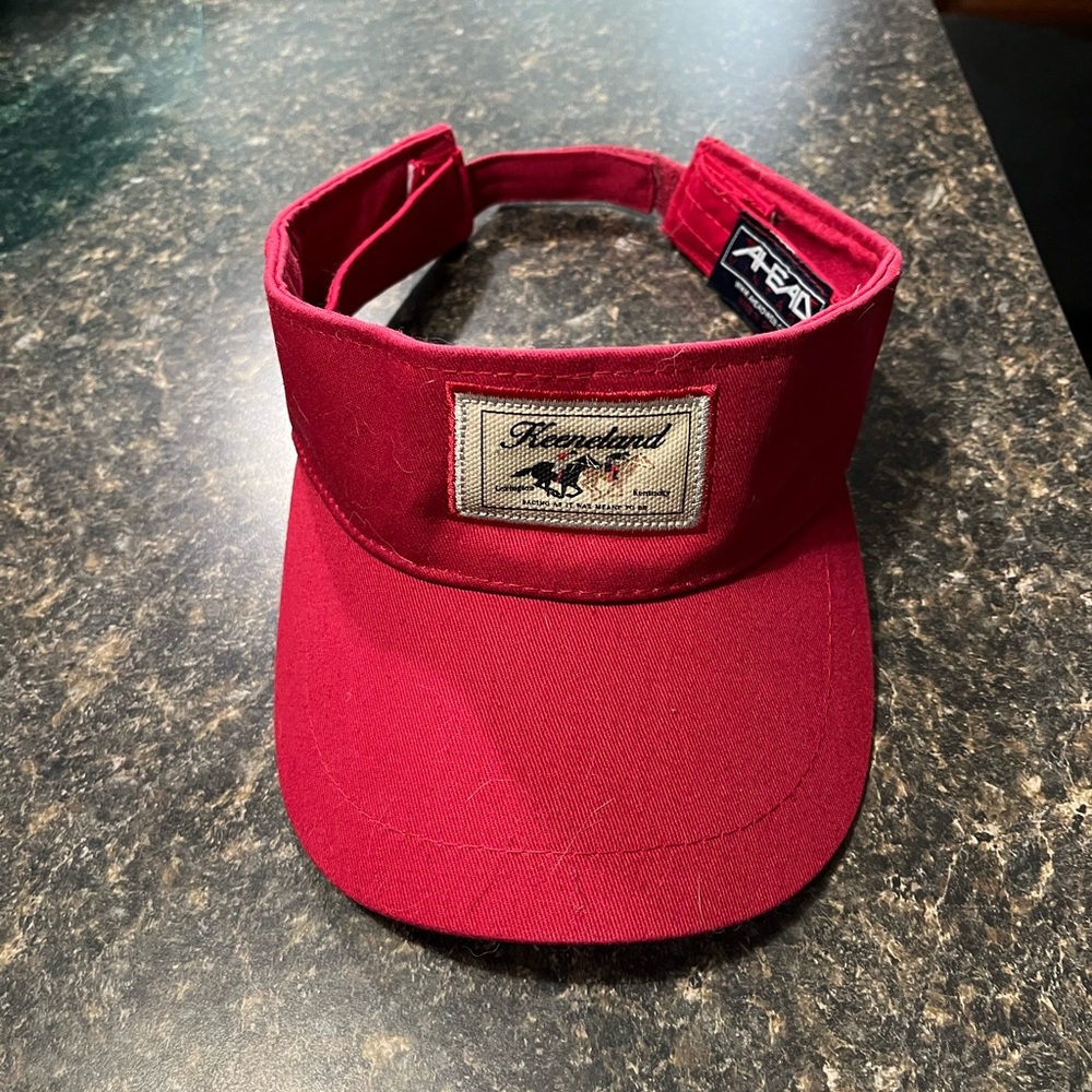 Keeneland race track sun visor